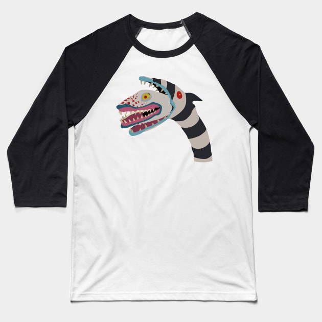 Sandworm Baseball T-Shirt by ElviaMontemayor